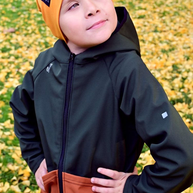 Softshellová bunda zeleno/hnědá GUDO