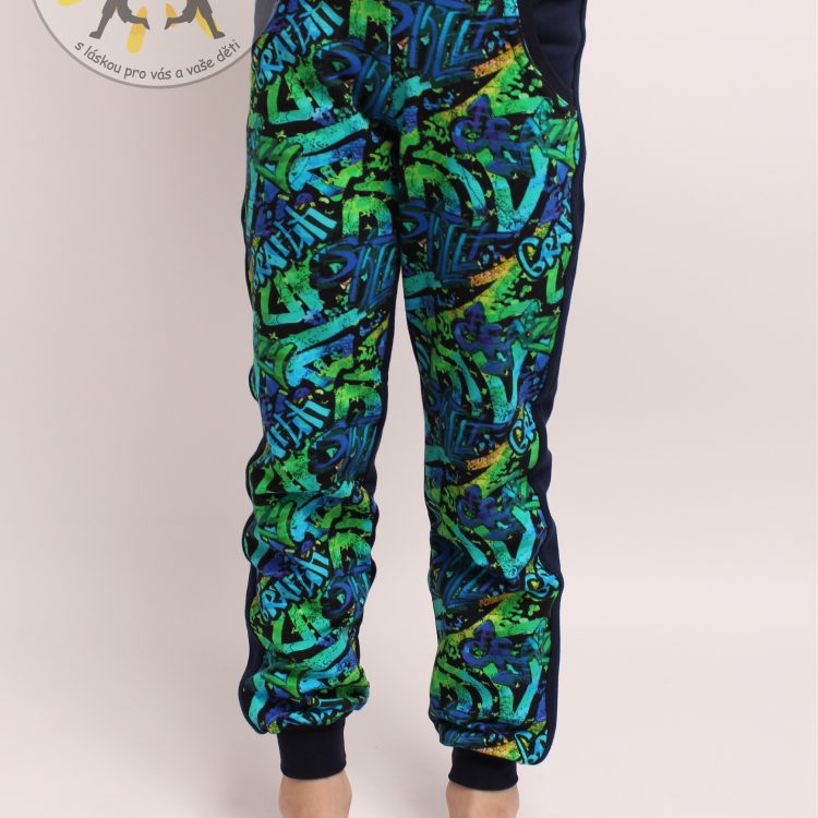 Tepláky grafitty GUDO