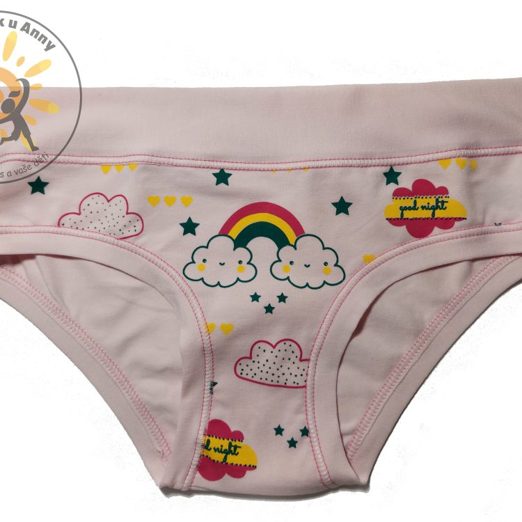 Kalhotky EMY velká duha sv.růžová