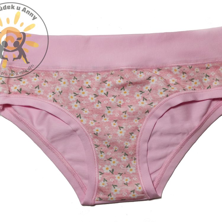 Kalhotky EMY kytičky sv.růžové