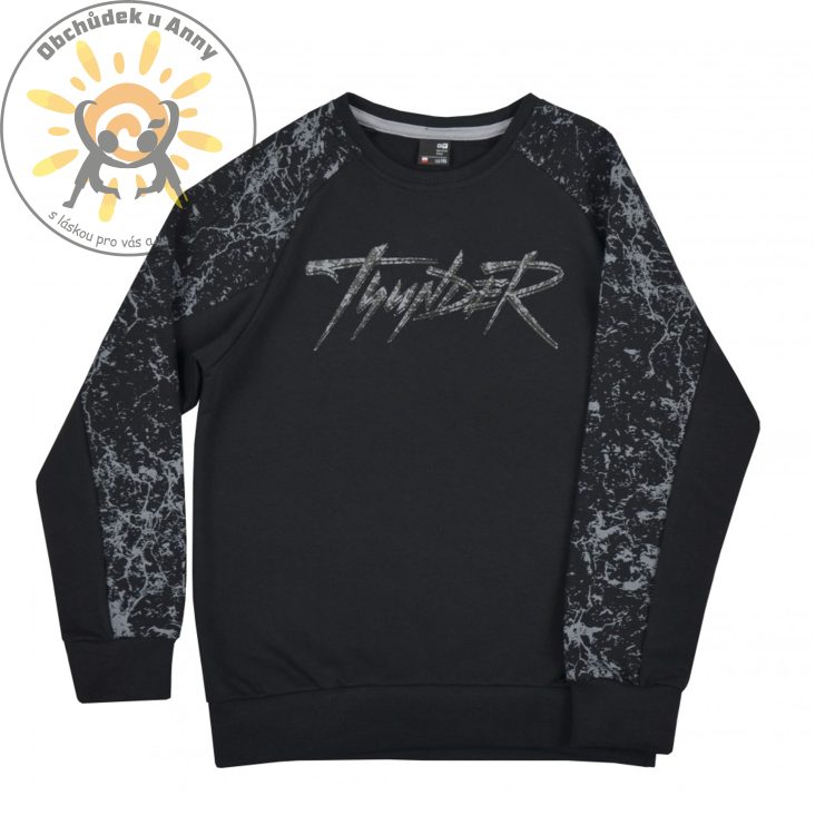 Mikina THUNDER černá GT