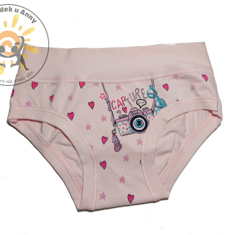 Kalhotky EMY fotoaparát sv.růžové