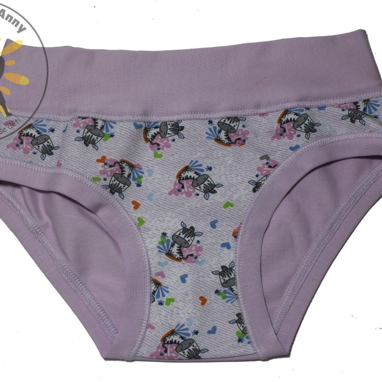 Kalhotky EMY BIMBA zebra fialové