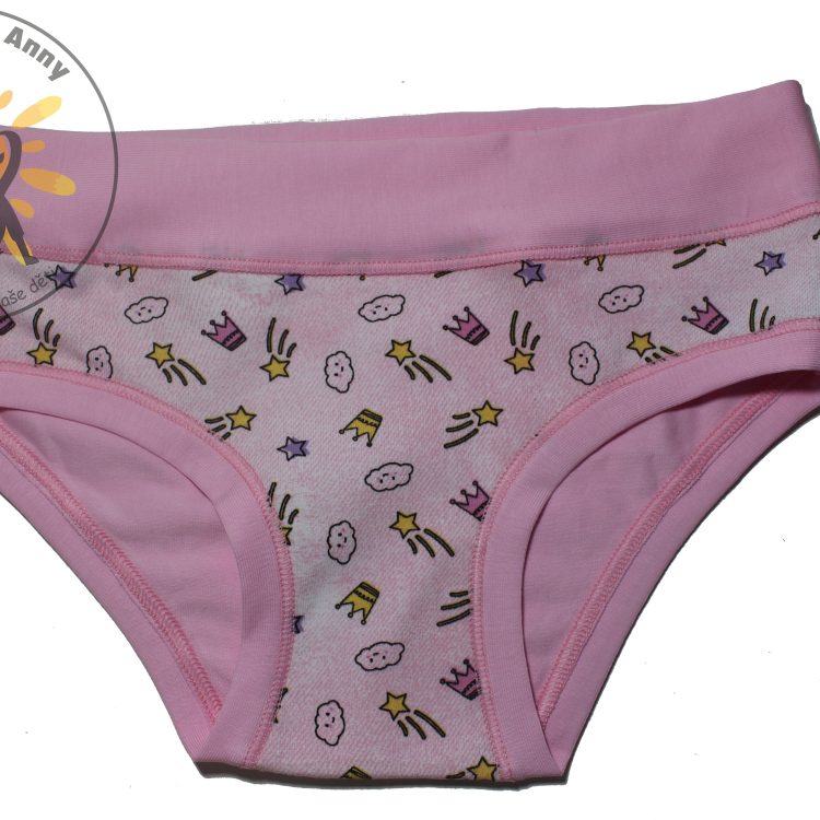 Kalhotky EMY BIMBA korunka sv.růžová