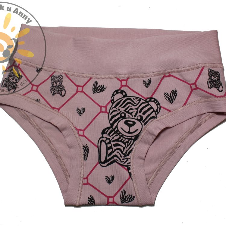 Kalhotky EMY BIMBA medvěd fialové