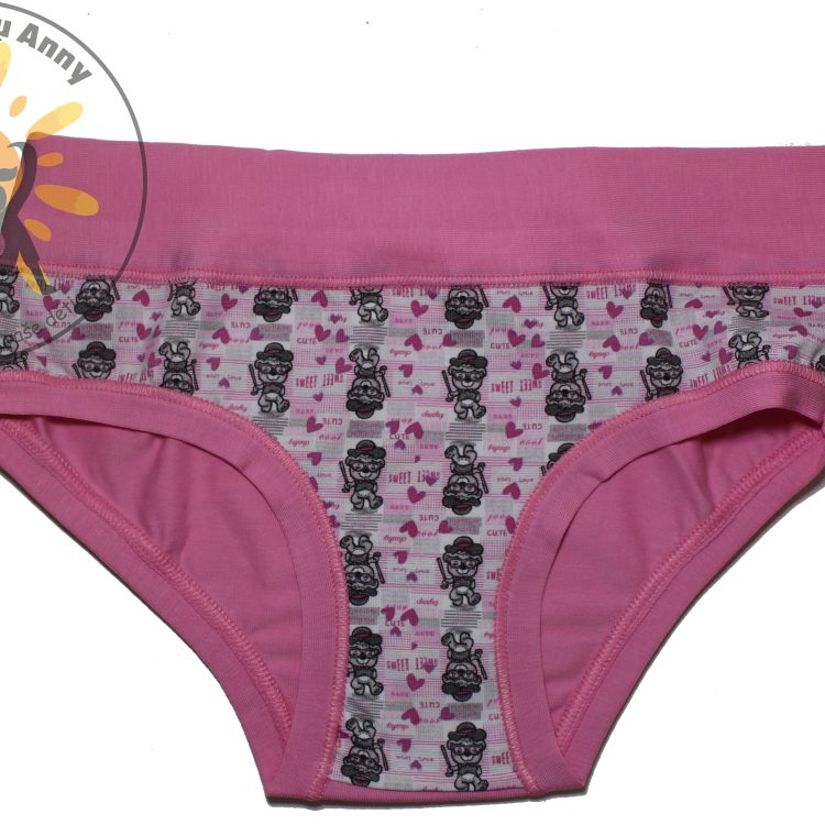 Kalhotky EMY BIMBA medvídci tm.růžové