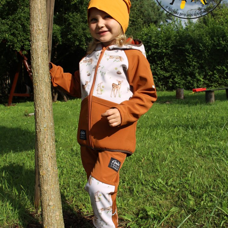 Softshellový komplet GUDO zvířátka 2